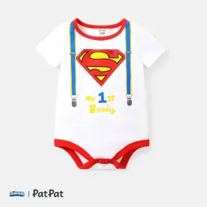 DC Super Friends 1pc Baby/Toddler/Kids Boys Tee /Tank Jumpsuit / Bodysuit #1274716