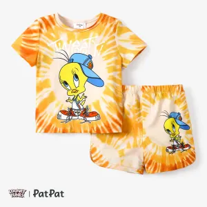 Looney Tunes 2pcs Toddler/Kid Boy/Girl Tyedyed Casual Sets #1324508