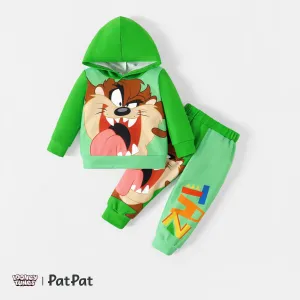 Looney Tunes Baby Boy/Girl Long-sleeve Graphic Hoodie and Sweatpants Set #211055
