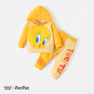 Looney Tunes Baby Boy/Girl Long-sleeve Graphic Hoodie and Sweatpants Set #211061