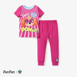 PAW Patrol 2pcs Toddler Boys/Girls Character Print Tight-fitting Pajamas #1331777