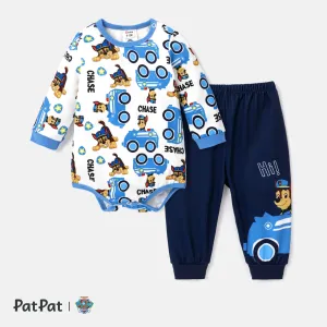 PAW Patrol Little Boy Character Print Long-sleeve Bodysuit and Pants Set #1067060