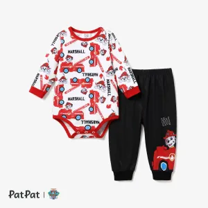 PAW Patrol Little Boy Character Print Long-sleeve Bodysuit and Pants Set #1067063