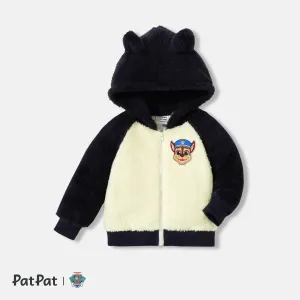 PAW Patrol Little Boy Thickened Thermal Fuzzy Contrast Raglan-sleeve Hooded Coat #210771