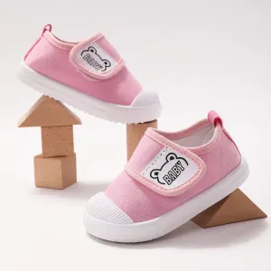 Toddler Animal Bear Pattern Velcro Slip-on Casual Shoes #1078292