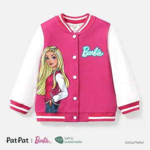 Barbie Toddler/Kids Girls Naiaâ¢ Letter Print Colorblock Lightweight Bomber Jacket #720759