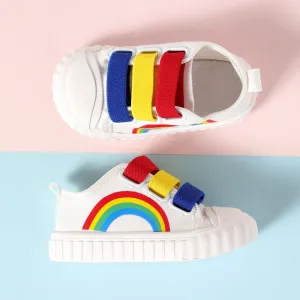 Toddler/Kid Rainbow Pattern Texture Casual Shoes #1042875