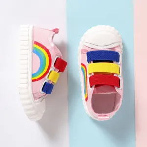 Toddler/Kid Rainbow Pattern Texture Casual Shoes #1042885