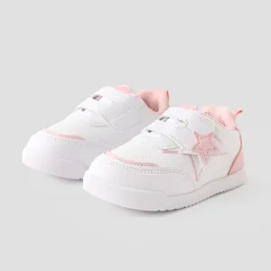Toddlers and Kids Letters Embroidery Star Pattern Velcro Design Casual Shoes #1320385
