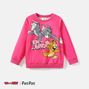 Tom and Jerry Kid Girl Pullover Sweatshirt #800746