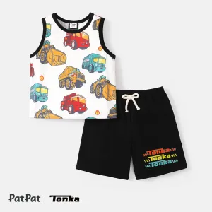 Tonka Baby Boy 2pcs Graphic Print Naiaâ¢ Tank Top and Cotton Shorts Set #909979