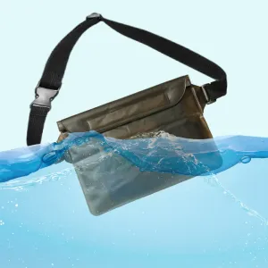 Waterproof Waist Bag Drifting Swimming Bag Diving Crossbody Bag Mobile Phone Dry Bag Boating Sports Beach Pack #1044864