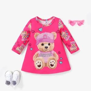 Baby Girl Childlike Bear Dress #1169382