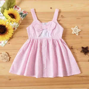 Baby / Toddler Strappy Striped Dress #1226036
