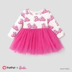 Barbie Baby Girl Cotton Letter Print Sesh Tutu Skirt #1171526