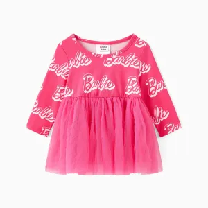 Barbie Baby Girl Cotton Letter Print Sesh Tutu Skirt #1171533