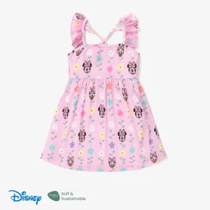 Disney Mickey and Friends Toddler Girl Floral Naiaâ¢ Character Print Dress #1321658
