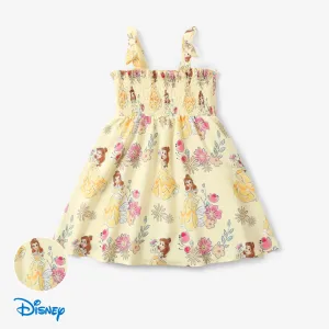 Disney Princess Ariel/Belle/Snow White1pc Toddler Girls Character Print Floral Dress