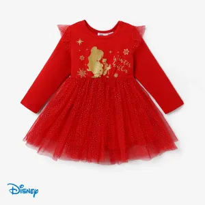 Disney PrincessToddler Girl Printed Sequin Dress #1195937
