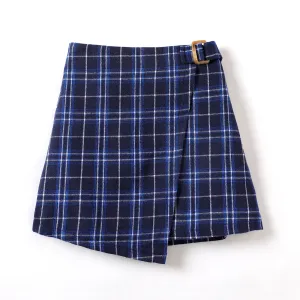 Kid Girl Plaid Skirt #1048821