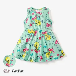 Looney Tunes 1pc Baby Girls Character Print Floral/Strawbeery Dress #1329275