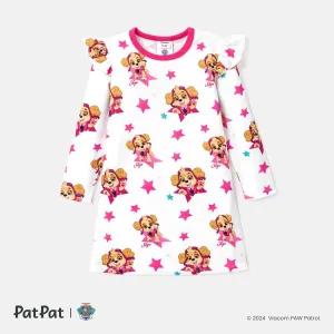 PAW Patrol Toddler Girl Flounce Star Graphic Print Dress #1067963