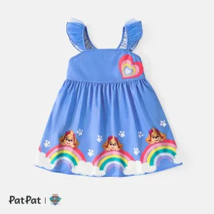 PAW Patrol Toddler Girl Ruffled Rainbow Print Cami Dress #775856