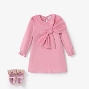 Toddler Girl Sweet Maxi Bow Dress #1166703