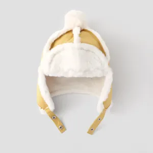 Baby/toddler Winter warm and ear-protecting thickened plush hat #1195860