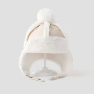 Baby/toddler Winter warm and ear-protecting thickened plush hat #1203243