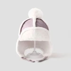 Baby/toddler Winter warm and ear-protecting thickened plush hat #1203244