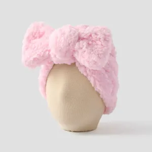 Children's lambswool bow warm hat #1164801