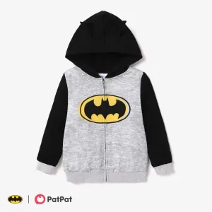 Justice League Toddler Boy Character Print Long-sleeve Hooded Jacket #1166756