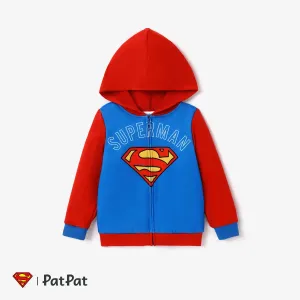 Justice League Toddler Boy Character Print Long-sleeve Hooded Jacket #1166758