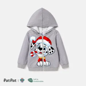 PAW Patrol Toddler Boy/Girl Christmas Big Graphic Zip-up Hooded Jacket #1060438