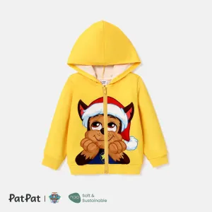 PAW Patrol Toddler Boy/Girl Christmas Big Graphic Zip-up Hooded Jacket #1060439