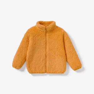 Toddler Boy/Girl Fashionable Solid Color Zipper Design Jacket/Coat #1188988