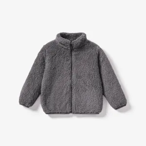 Toddler Boy/Girl Fashionable Solid Color Zipper Design Jacket/Coat #1188992