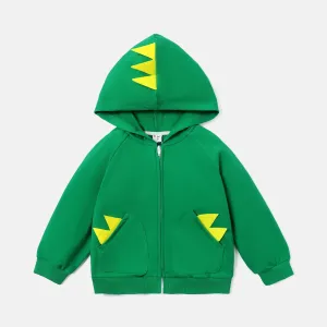 Toddler Girl/Boy Spike Design Cotton Hooded Jacket #834097