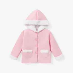 Toddler Girl Casual Hooded Coat #1169858