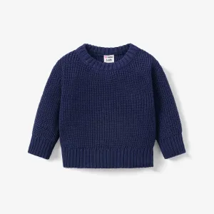 2pcs Baby Boy Casual Solid Sweater/Waistcoat/Pants/Bandana/Shoes/Cap #1206049
