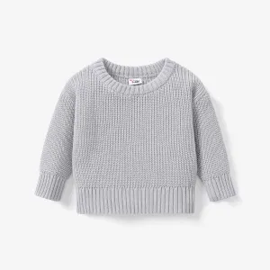 2pcs Baby Boy Casual Solid Sweater/Waistcoat/Pants/Bandana/Shoes/Cap #1206060