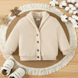 Baby Boy Casual Secret Button Long Sleeve Coat/Jacket #1170178
