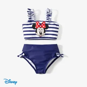 Disney Mickey and Friends Sibling Set Boys/Girls Character Stripped Swimsuit #1333141