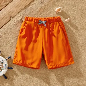 Kid's Boy Loose Bandage Ice-cool Beach Shorts #1323260
