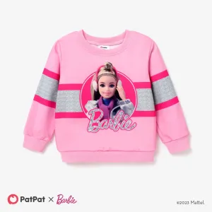 Barbie Positioning Pattern Print Long-sleeve Sweatshirt #1171537