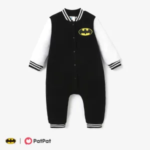 Batman Siblings Baby/Toddler Boy Super Hero Colorblock Top #1166665