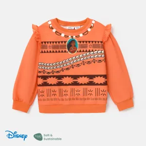 Disney Princess Kid Girl Naiaâ¢ Ruffle Trim Long-sleeve Pullover #1060733