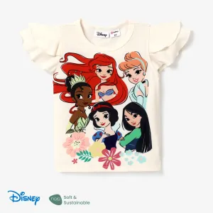 Disney Princess Toddler Girl Naiaâ¢ Character Print Ruffled Short-sleeve Tee #1318641