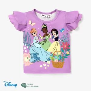 Disney Princess Toddler Girl Naiaâ¢ Character Print Ruffled Short-sleeve Tee #1318651